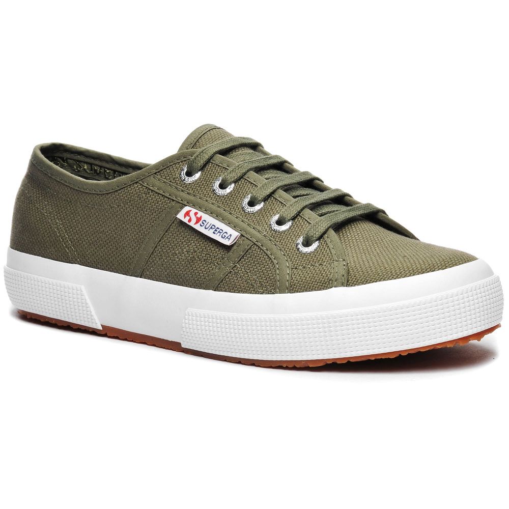 Superga 2750 Cotu Classic Green Sneakers - Women's Sneakers USA | US2383080